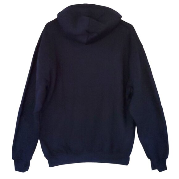 Washington DC Hoodie Sweatshirt Men's L Fleece Navy Embroid Destination Tourist - Picture 3 of 12